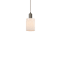 Innovations Lighting Hadley 5" Wide Mini Pendant Oil Rubbed Bronze / Matte White