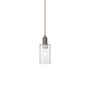 Innovations Lighting Clymer 5" Wide Mini Pendant Oil Rubbed Bronze / Clear
