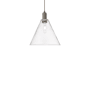 Innovations Lighting Berkshire Glass 12" Wide Pendant Oil Rubbed Bronze / Clear