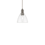 Innovations Lighting Bristol 8" Wide Mini Pendant Oil Rubbed Bronze / Clear