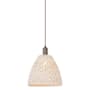 Innovations Lighting Natural Ballston Dome 12" Wide Pendant Oil Rubbed Bronze / Natural