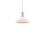 Innovations Lighting Orwell 9" Wide Mini Pendant Polished Chrome / Matte White