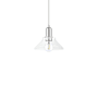 Innovations Lighting Orwell 9" Wide Mini Pendant Polished Chrome / Clear