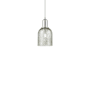 Innovations Lighting Caledonia 5" Wide Mini Pendant Polished Chrome / Mica