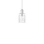 Innovations Lighting Hadley 5" Wide Mini Pendant Polished Chrome / Clear