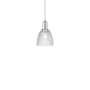 Innovations Lighting Castile 6" Wide Mini Pendant Polished Chrome / Clear
