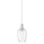 Innovations Lighting Preston 6" Wide Mini Pendant Polished Chrome / Clear