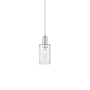 Innovations Lighting Clymer 5" Wide Mini Pendant Polished Chrome / Clear