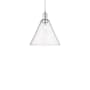 Innovations Lighting Berkshire Glass 12" Wide Pendant Polished Chrome / Seedy