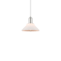 Innovations Lighting Orwell 9" Wide Mini Pendant Polished Nickel / Matte White