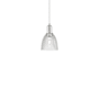 Innovations Lighting Castile 6" Wide Mini Pendant Polished Nickel / Clear