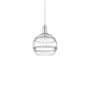 Innovations Lighting Rochester 10" Wide Mini Pendant Polished Nickel / Clear