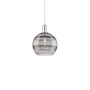 Innovations Lighting Rochester 10" Wide Mini Pendant Polished Nickel / Light Smoke