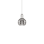 Innovations Lighting Rochester 6" Wide Mini Pendant Polished Nickel / Light Smoke