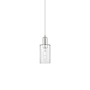 Innovations Lighting Clymer 5" Wide Mini Pendant Polished Nickel / Clear