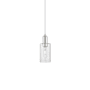 Innovations Lighting Clymer 5" Wide Mini Pendant Polished Nickel / Seedy