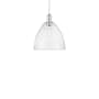 Innovations Lighting Bristol 12" Wide Pendant Polished Nickel / Seedy