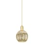 Innovations Lighting Preston 7" Wide Mini Pendant Satin Gold / Mercury