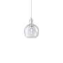 Innovations Lighting Athens 8" Wide Mini Pendant Brushed Satin Nickel / Seedy