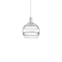 Innovations Lighting Rochester 10" Wide Mini Pendant Brushed Satin Nickel / Clear