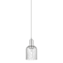 Innovations Lighting Bridal Veil 5" Wide Mini Pendant Brushed Satin Nickel / Seedy