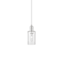 Innovations Lighting Clymer 5" Wide Mini Pendant Brushed Satin Nickel / Clear