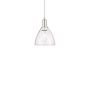 Innovations Lighting Bristol 8" Wide Mini Pendant Brushed Satin Nickel / Seedy