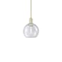 Innovations Lighting Athens 8" Wide Mini Pendant Antique Brass / Seedy