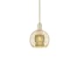 Innovations Lighting Athens 8" Wide Mini Pendant Antique Brass / Mercury