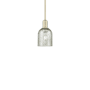 Innovations Lighting Caledonia 5" Wide Mini Pendant Antique Brass / Mica