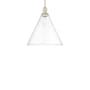 Innovations Lighting Berkshire Glass 16" Wide Pendant Antique Brass / Clear