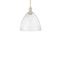 Innovations Lighting Bristol 12" Wide Pendant Antique Brass / Seedy