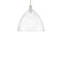 Innovations Lighting Bristol 16" Wide Pendant Antique Brass / Seedy