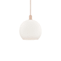 Innovations Lighting Athens 14" Wide Pendant Antique Copper / Matte White