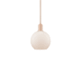Innovations Lighting Athens 8" Wide Mini Pendant Antique Copper / Matte White
