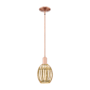 Innovations Lighting Preston 6" Wide Mini Pendant Antique Copper / Mercury