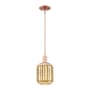Innovations Lighting Preston 7" Wide Mini Pendant Antique Copper / Mercury