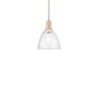 Innovations Lighting Bristol 8" Wide Mini Pendant Antique Copper / Seedy