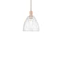 Innovations Lighting Bristol 9" Wide Mini Pendant Antique Copper / Seedy