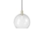 Innovations Lighting Athens 14" Wide Pendant Black Antique Brass / Seedy