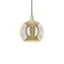 Innovations Lighting Athens 14" Wide Pendant Black Antique Brass / Mercury