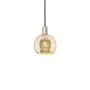 Innovations Lighting Athens 8" Wide Mini Pendant Black Antique Brass / Mercury