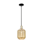 Innovations Lighting Preston 7" Wide Mini Pendant Black Antique Brass / Mercury