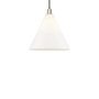 Innovations Lighting Berkshire Glass 16" Wide Pendant Black Antique Brass / Matte White