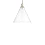 Innovations Lighting Berkshire Glass 16" Wide Pendant Black Antique Brass / Clear