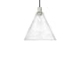 Innovations Lighting Berkshire Glass 16" Wide Pendant Black Antique Brass / Seedy