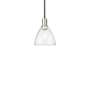 Innovations Lighting Bristol 8" Wide Mini Pendant Black Antique Brass / Seedy
