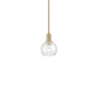 Innovations Lighting Athens 6" Wide Mini Pendant Brushed Brass / Seedy