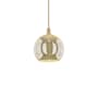 Innovations Lighting Athens 14" Wide Pendant Brushed Brass / Mercury