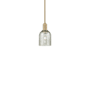 Innovations Lighting Caledonia 5" Wide Mini Pendant Brushed Brass / Mica
